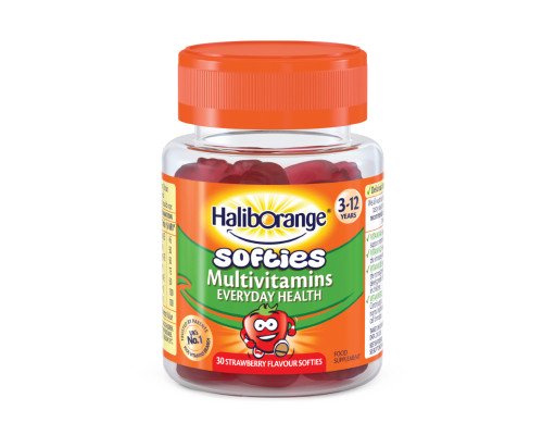Softies Multivitamins - 30 softgels Strawberry