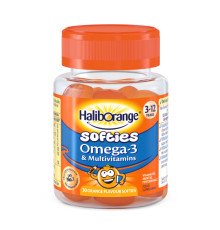 Softies Omega-3 & Multivitamin - 30 softgels Orange