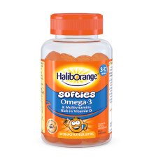 Softies Omega-3 & Multivitamin - 60 softgels Orange