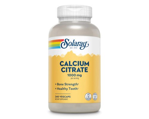 Calcium Citrate 1000mg - 240 vcaps