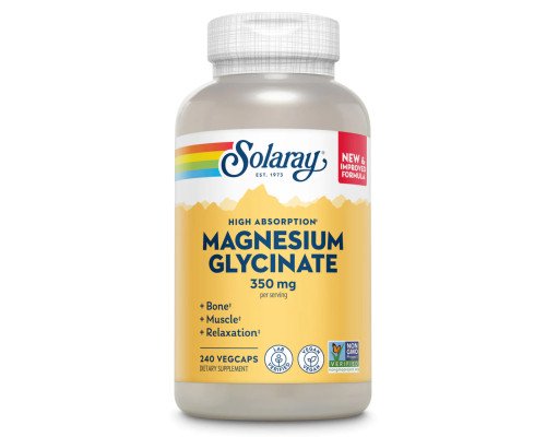 Magnesium Glycinate 350mg - 240 vcaps