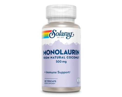 Monolaurin 500mg - 60 vcaps