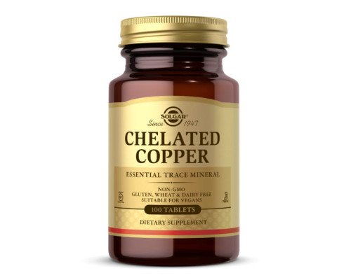 Chelated Copper - 100 Tab