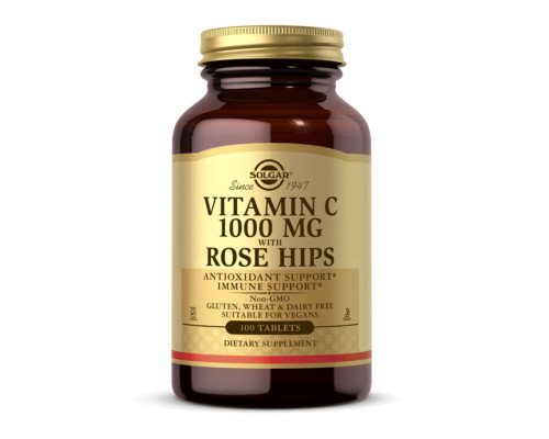 Vitamin C W/Rose Hip 1000 mg - 100 tab