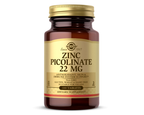 Zinc Picolinate 22 mg - 100 tab