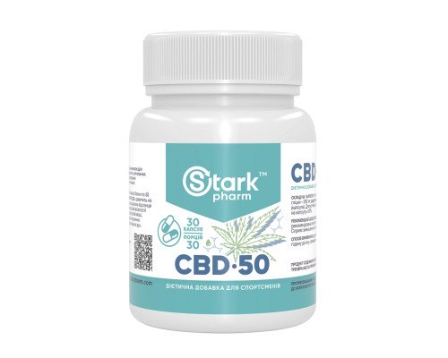 Stark CBD 50mg - 30 caps