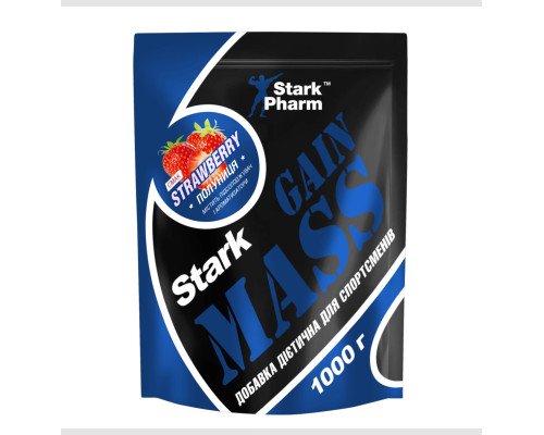 Stark Gain Mass Ostrowia Whey - 1000g Strawberry