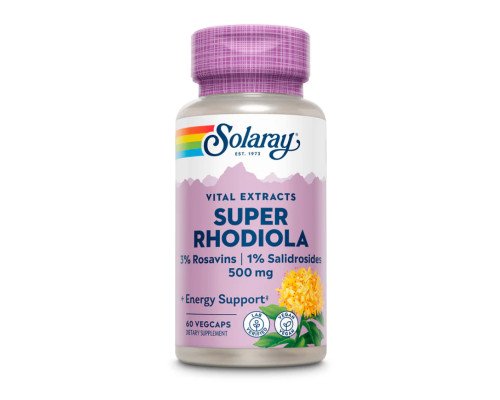 Super Rhodiola Root Extract 500mg - 60 vcaps