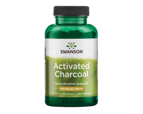 Activated Charcoal 260mg - 120caps