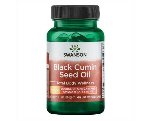 Black Cumin Seed Oil 500 mg - 60 Liq Vegcap