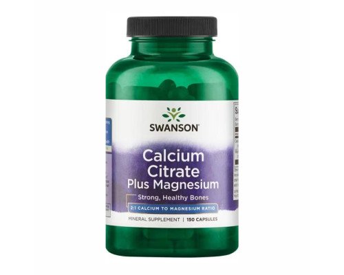 Calcium Citrate Plus Magnesium - 150caps