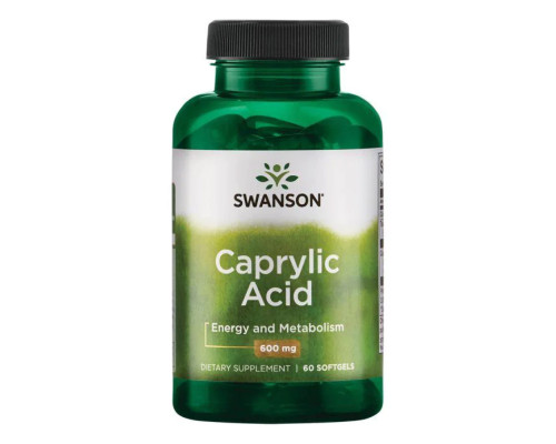 Caprylic Acid 600mg - 60 soft