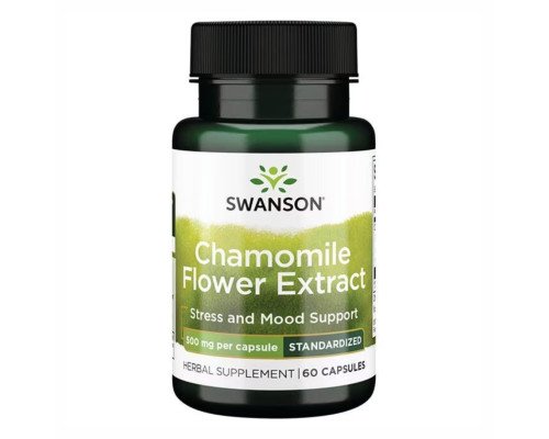 Chamomile Flower Extract Standardized Apigenin 500 mg - 60caps