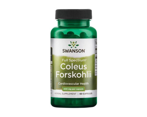 Coleus Forskohii 400 mg - 60 caps