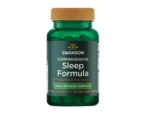 Comprehensive Sleep Formula - 30 tri-layer tab