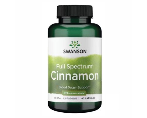 Full Spectrum Cinnamon 375 mg - 180caps