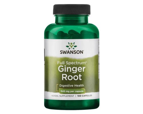 Ginger Root 540mg - 100 caps