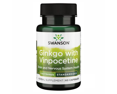 Ginko with Vinpocetine - 60caps