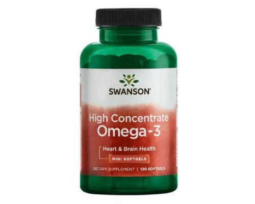 High Concentrate Omega-3 - 120 sgels