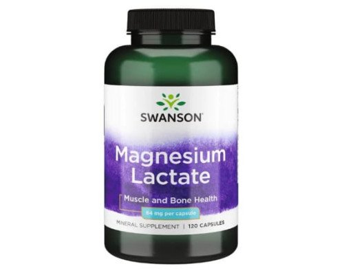 Magnesium Lactate 84mg - 120caps