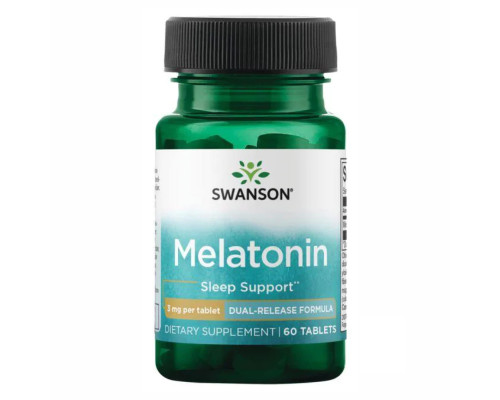 Melatonin-Dual-Release 3mg - 60tabs