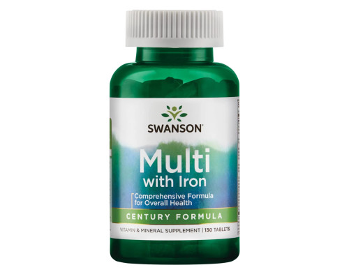 Multi with Iron Century Formula - 130tabs