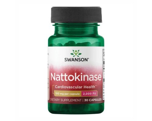 Nattokinase 2,000 Fibrinolytic Units 100 mg - 30caps
