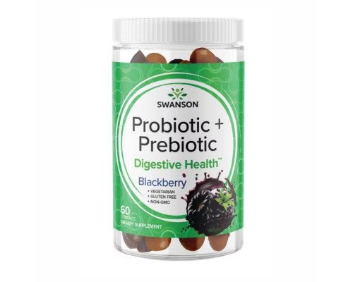 Probiotic + Prebiotic Blackberry - 60 Gummies