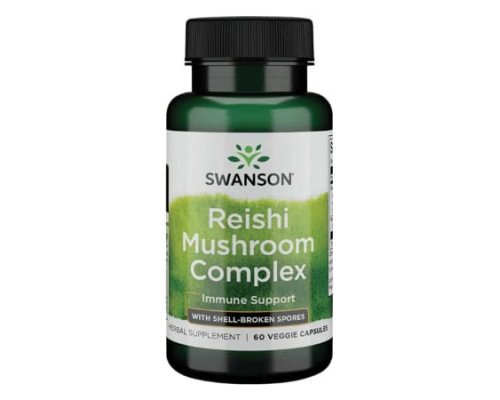 Reishi Mushrooms Complex - 60 Veg Caps