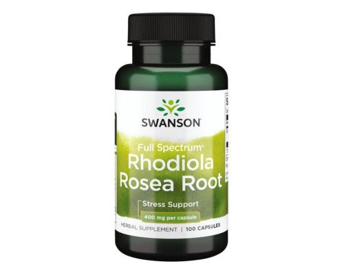 Rhodiola Rosea Rood 400mg - 100caps