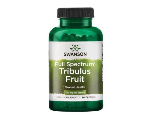 Tribulus Fruit 500mg - 90 cap