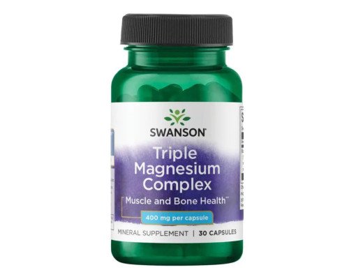 Triple Magnesium Complex 400mg - 30caps