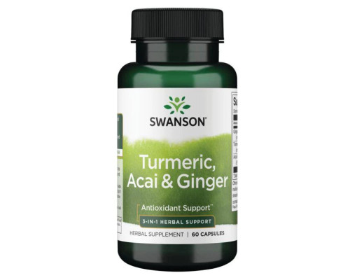 Turmeric Acai Ginger 3-IN-1 - 60caps