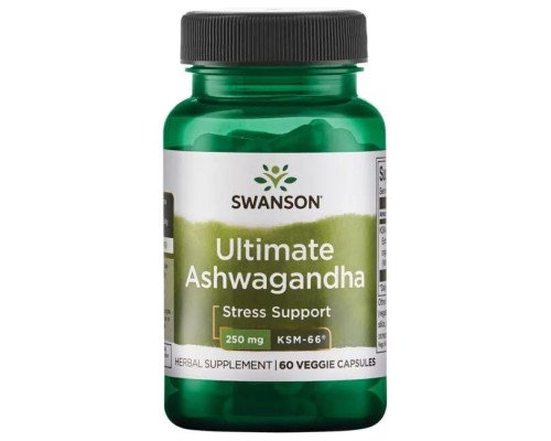 Ultimate Ashwagandha 250 mg - 60veg caps