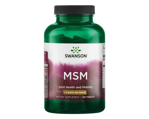 Ultra MSM 1500 mg - 120 Tabs