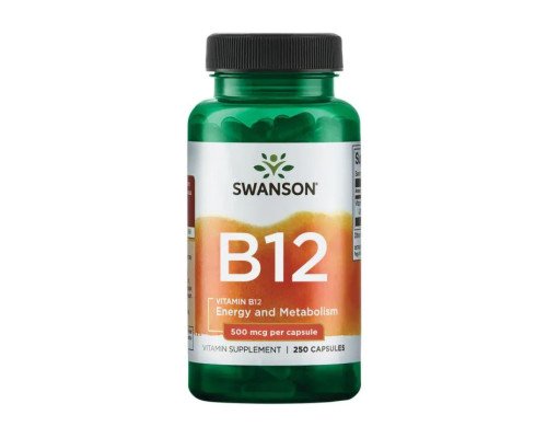 Vitamin B12 500 mcg - 250caps
