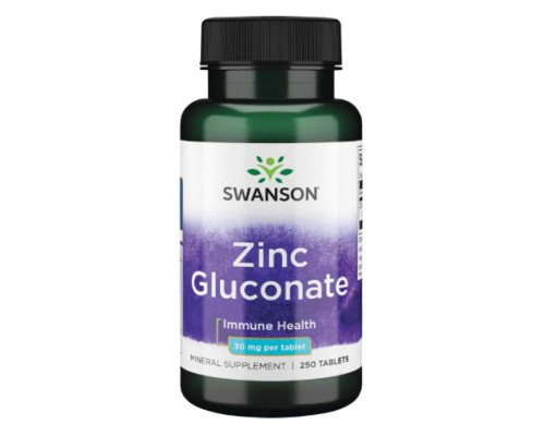 Zinc Gluconate 30mg - 250caps