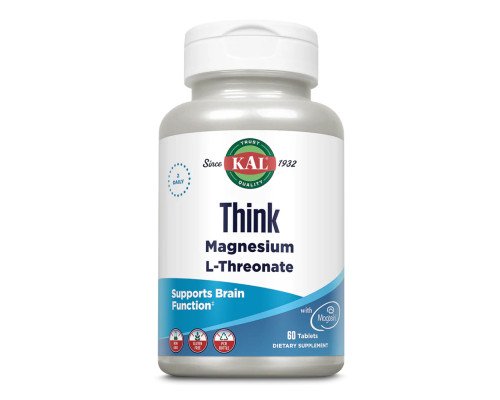 Магній L-треонат Think Magnesium 2000mg - 60 tabs