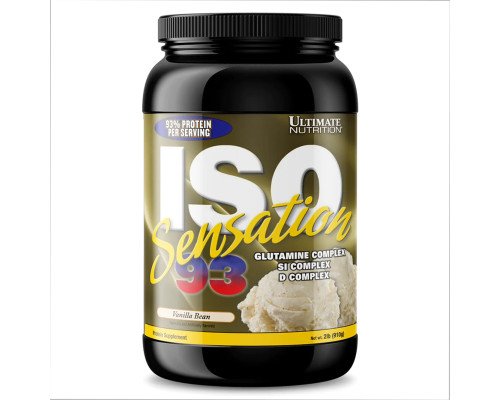 ISO Sensation 2lb - 910g Vanilla Bean