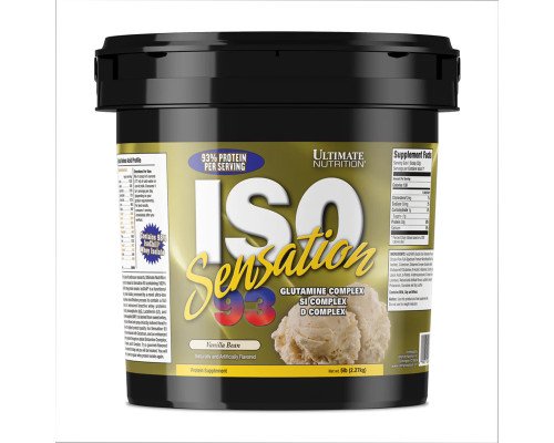 ISO Sensation 5lb - 2270g Vanilla Bean