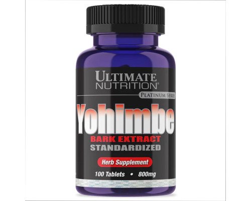 Yohimbe Bark Extract 800mg - 100tabs