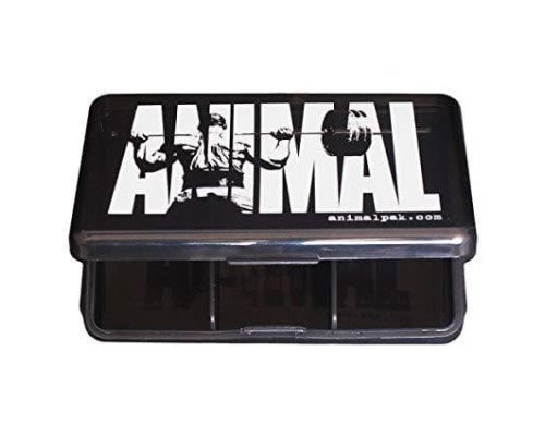 Animal energi iconic pill case black