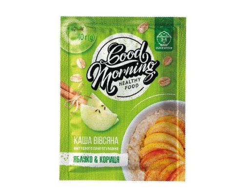 Good Morning Oatmeal - 30х40g Apple Cinnamon