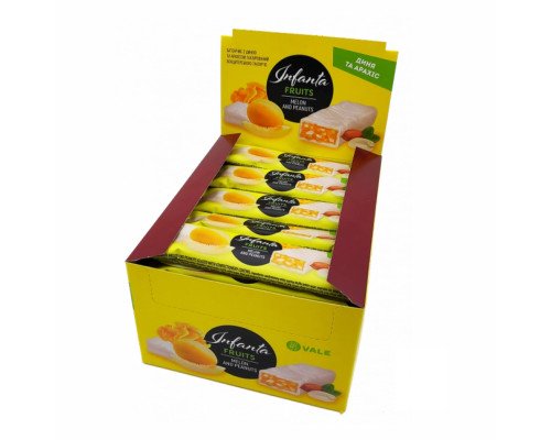 Infanta Fruits - 30x40g Melon and Peanut
