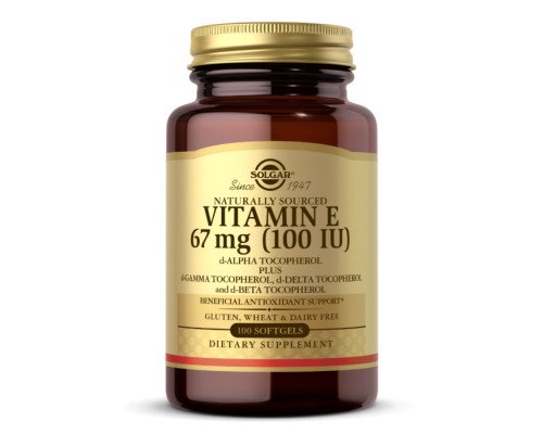 Vitamin E 67 MG (100 IU) Mixed - 100 softgels