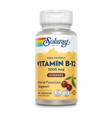 Vitamin B-12 5000mcg - 30 lozenges Natural Cherry