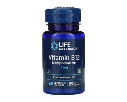 Vitamin B12 Methylcobalamin 5 mg - 60 vcaps
