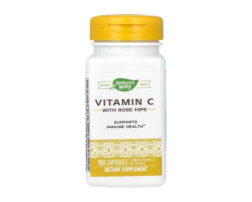 Vitamin C Rose Hips - 100 caps
