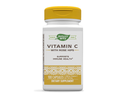 Vitamin C with Rose Hips - 100 caps