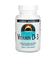 Вітамін Д Vitamin D-3 2000 IU - 200 caps